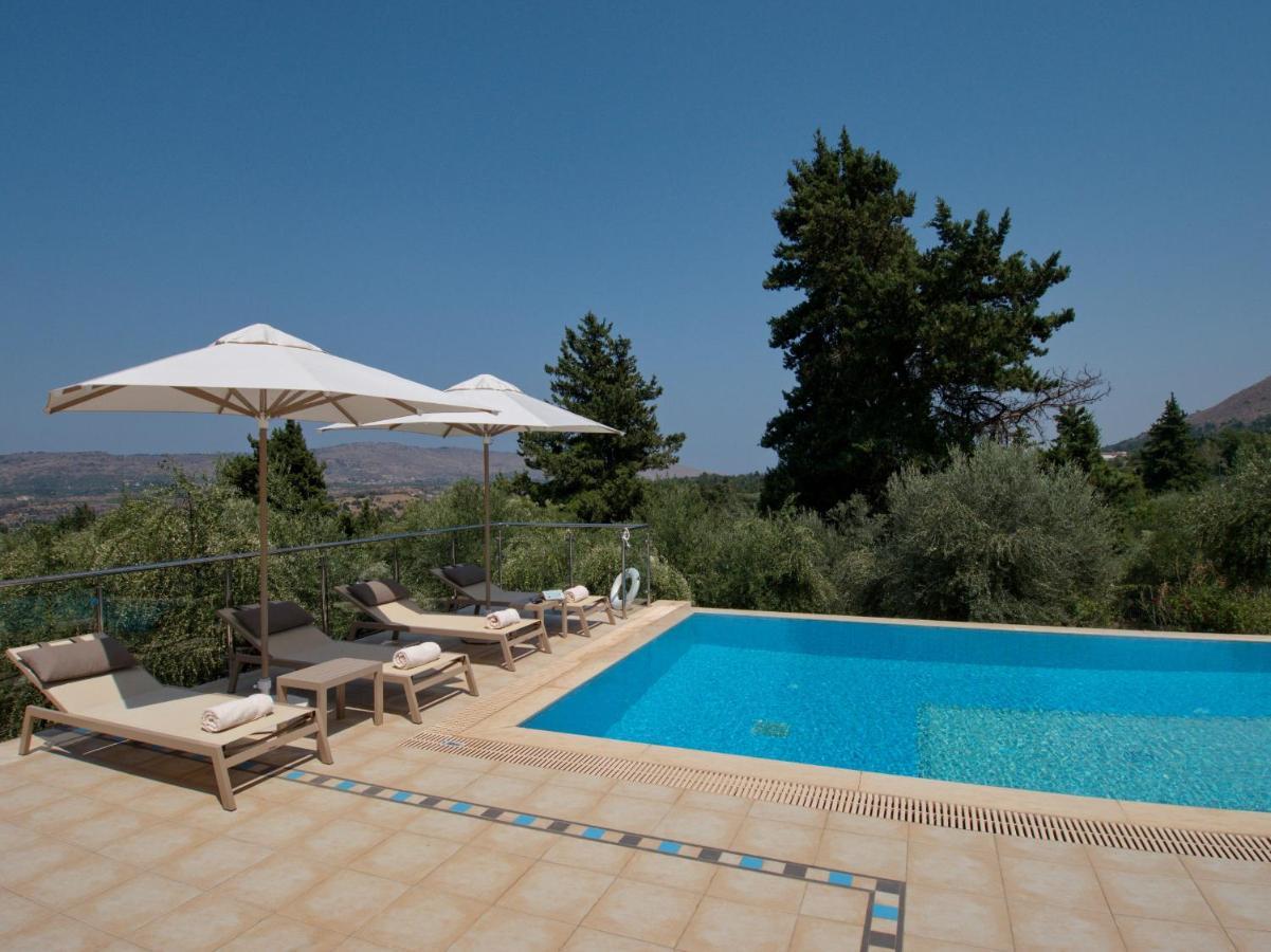 Villa Olivia With Pool Vrises Crete Alikampos Екстер'єр фото