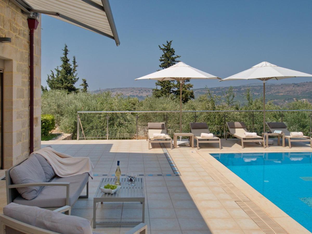 Villa Olivia With Pool Vrises Crete Alikampos Екстер'єр фото