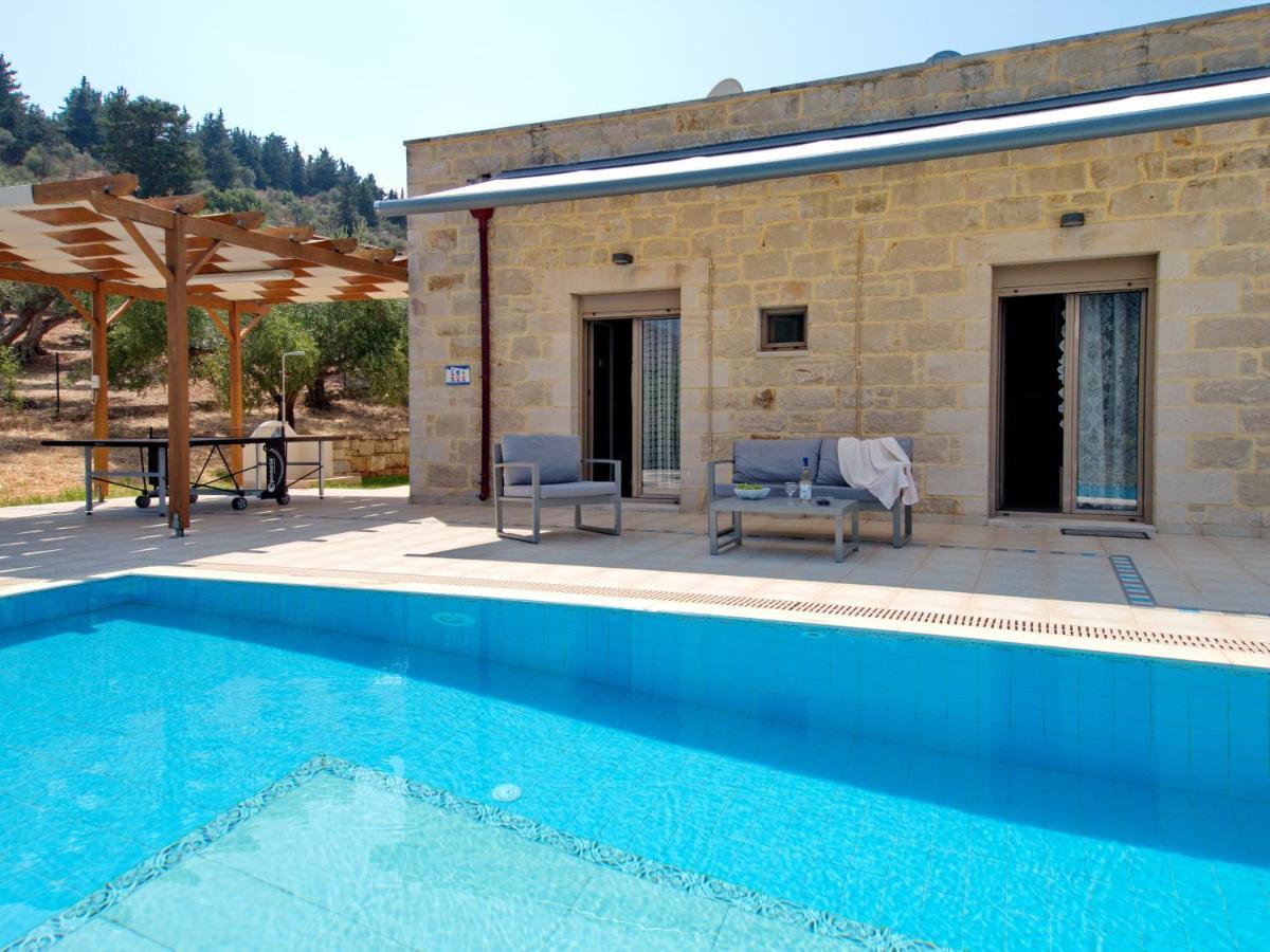 Villa Olivia With Pool Vrises Crete Alikampos Екстер'єр фото