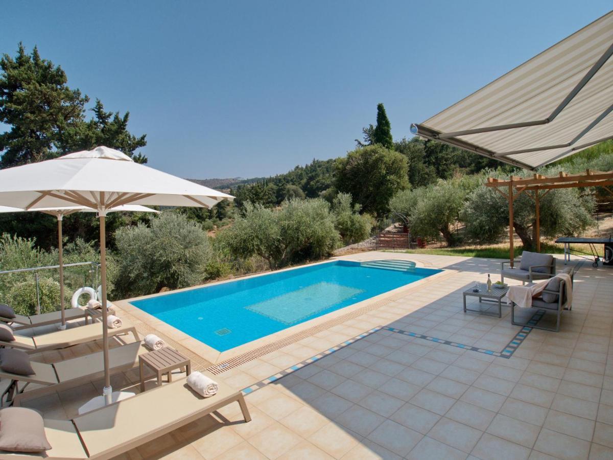 Villa Olivia With Pool Vrises Crete Alikampos Екстер'єр фото